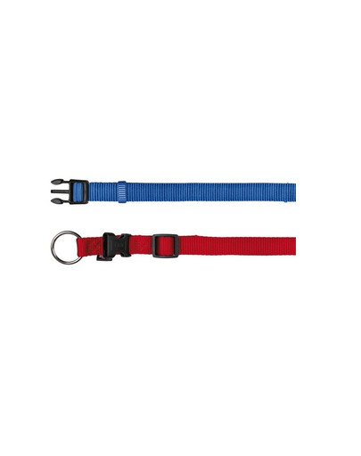 TRIXIE Premium Collier, S-M: 30-45 cm / 15 mm bleu royal