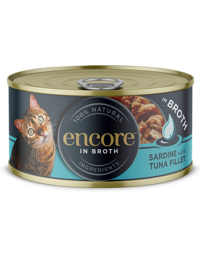 Cat Sardine with Tuna Fillet in Broth sardynka z tuńczykiem w bulionie 70 g