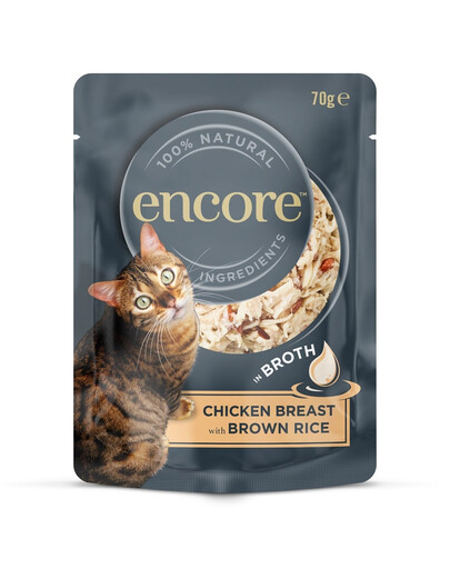 Cat Chicken Breast with Brown Rice in Broth kurczak z brązowym ryżem w bulionie 70 g