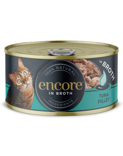 Cat Tuna Fillet in Broth filet z tuńczyka w bulionie 70 g