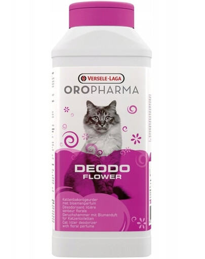 VERSELE-LAGA Deodo Flower 375 g – désodorisant floral pour bacs à litière