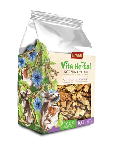 Vita Herbal Korzeń cykorii dla gryzoni i królika 100 g