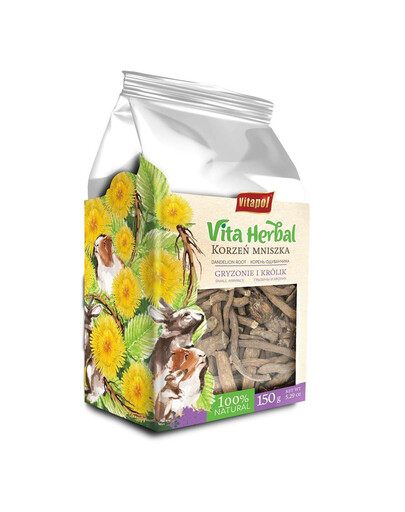 Vita Herbal Korzeń mniszka dla gryzoni i królika 150 g