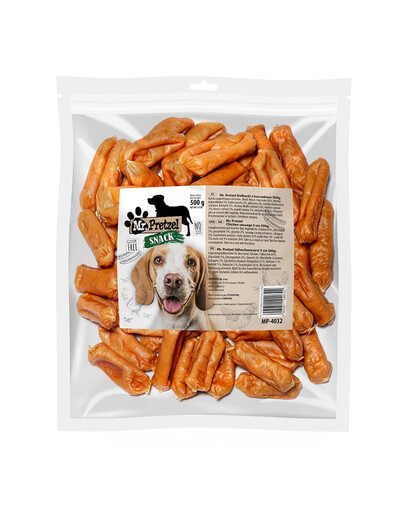 MR. PRETZEL Saucisses au poulet 500 g friandise pour chien