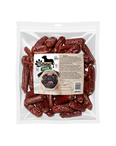 MR. PRETZEL Saucisses à l'agneau 500 g friandise pour chien