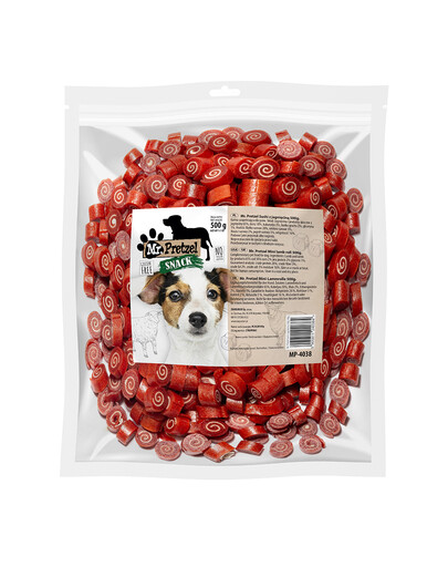 MR. PRETZEL Sushi à l'agneau 500 g friandise pour chien