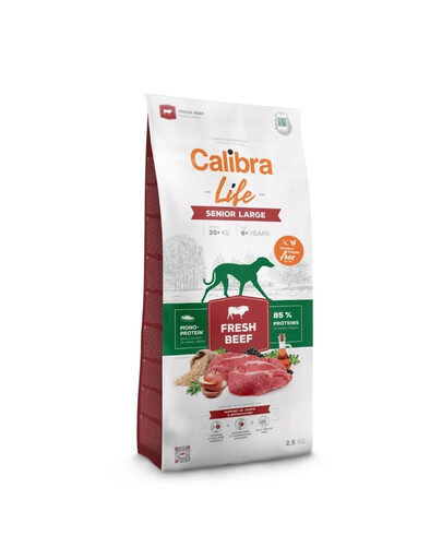 Dog Life Senior Large Fresh Beef 12 kg z wołowiną dla starszych psów dużych ras