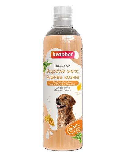 Shampoo Brown Coat 250 ml szampon do ciemnej i czarnej sierści dla psów