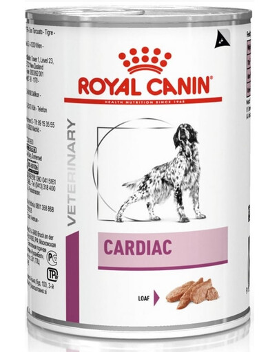 ROYAL CANIN Cardiac Canine 24x410 g karma mokra dla dorosłych psów z niewydolnością serca