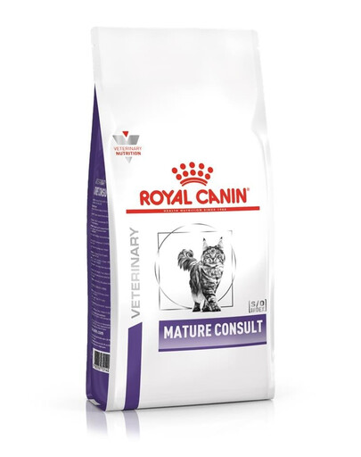 ROYAL CANIN Mature Consult 4x1.5 kg sucha karma dla dorosłych kotów powyżej 7 roku życia, bez widocznych objawów procesu starzenia