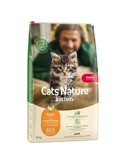 MERA Cat Nature Kitten Chicken poulet, nourriture sèche pour chatons 10kg