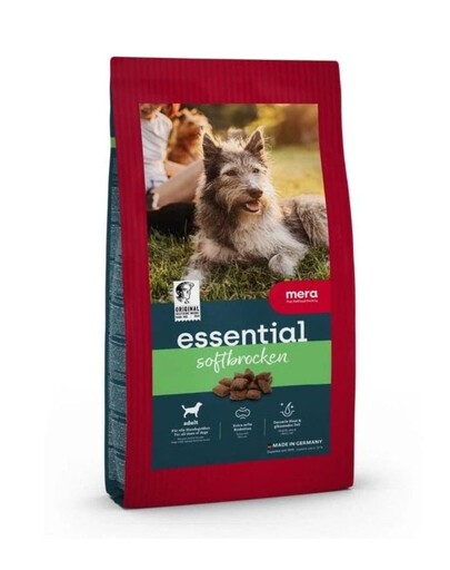 MERA Essential Soft Brocken Volaille, croquettes semi‑humides pour chien 12,5 kg