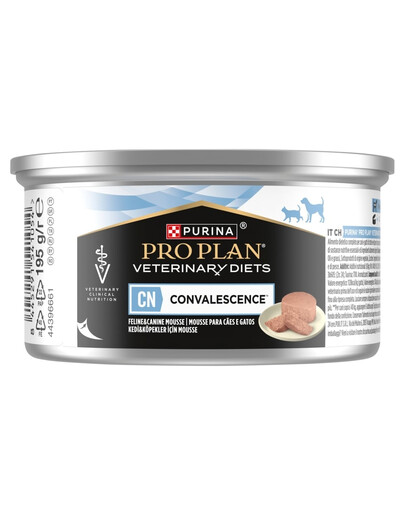 PRO PLAN Veterinary Diets Canine & Feline CN Convalescence 195g mokra karma dla psów i kotów w okresie rekonwalescencji