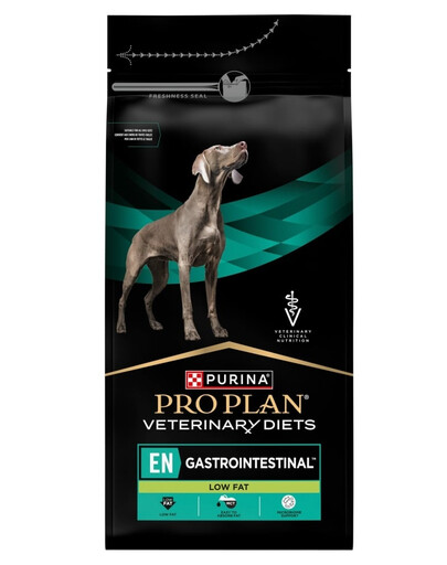 PRO PLAN Veterinary Diets Canine EN Gastrointestinal Low Fat 1,3 kg sucha karma dla psów z problemami trawiennymi