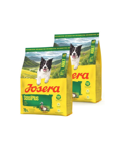 JOSERA SensiPlus 2x900g dla psów z wrażliwym układem pokarmowym
