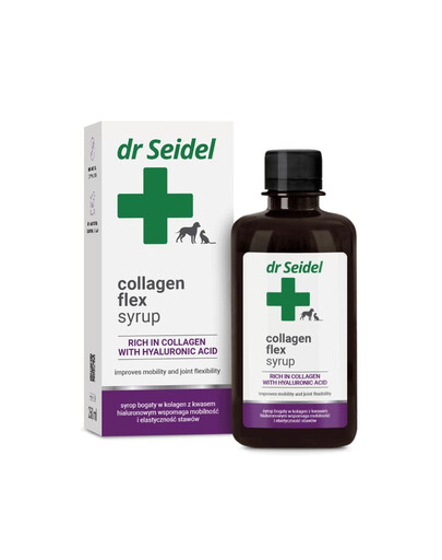 DR SEIDEL Collagen Flex 250ml syrop na stawy dla psa i kota z kolagenem