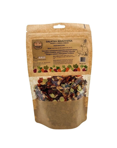 LA CUISINE DU CHEF Salade de légumes pour rongeurs 300 g