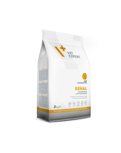 VET EXPERT Veterinary Diet Cat Renal 2 kg karma dla kotów wspierająca funkcjonowanie nerek