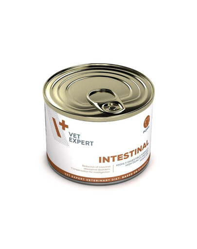 VET EXPERT Veterinary Diet Puppy Intestinal 200g kurczak, lekkostrawna mokra karma dla szczeniąt z zaburzeniami trawiennymi