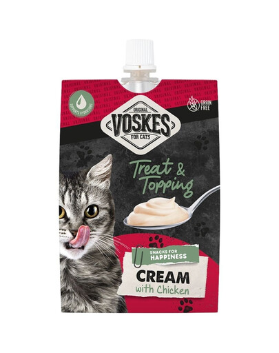 VOSKES Cream with Chicken 90 g krem z kurczakiem dla kotów