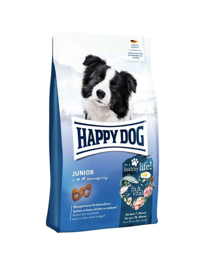 HAPPY DOG Fit and Vital Junior 4 kg sucha karma dla szczeniąt