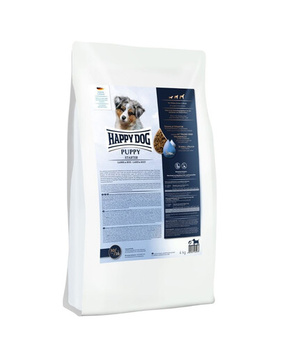HAPPY DOG Puppy Starter Jagnięcina i ryż 4 kg sucha karma dla szczeniąt