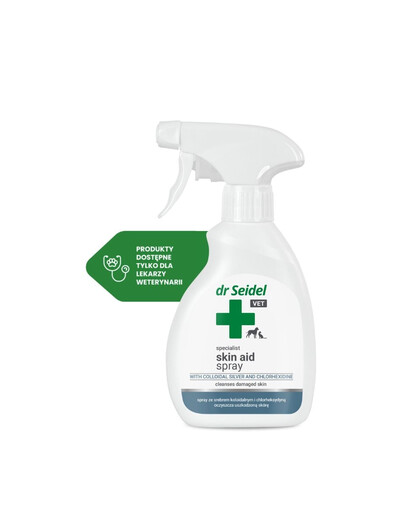 DR SEIDEL Skin aid spray 50 ml preparat na rany i uszkodzenia skóry dla zwierząt