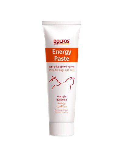 DOLFOS Energy Paste 100g energia i kondycja pasta dla psów i kotów w okresie rekonwalescencji