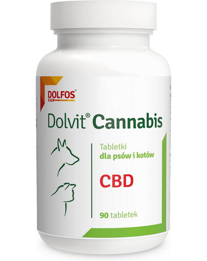 DOLFOS Dolvit Cannabis Preparat z CBD dla psów i kotów
