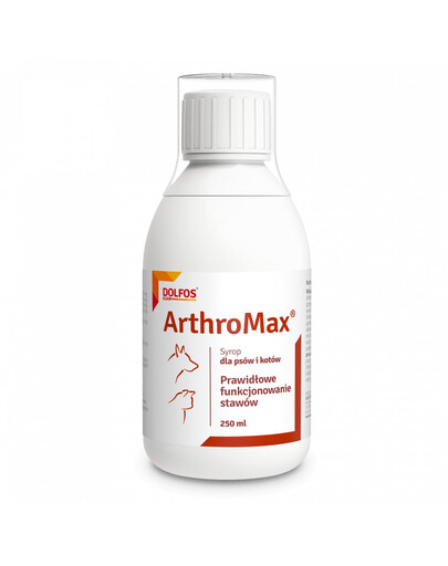DOLFOS Arthromax 250ml preparat na stawy dla psów i kotów