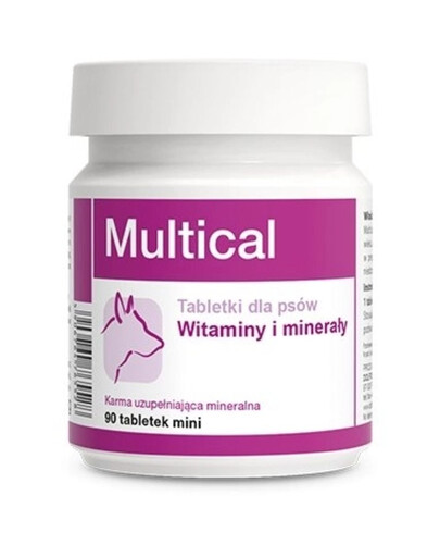 DOLFOS Dolvit Multical Plus mini 90 tabl. Witaminy i minerały dla psów