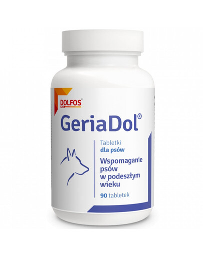 DOLFOS Geriadol 90 tabl. dla starszych, osłabionych psów