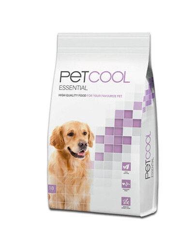 PETCOOL Essential 18kg pełnowartościowa karma sucha dla spokojnych dorosłych psów