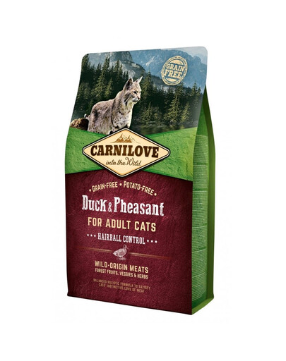 Adult Hairball control kaczka i bażant 6 kg