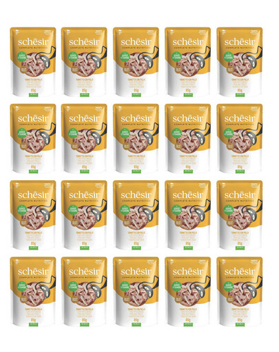 SCHESIR Thon et filets de poulet en gelée 12x85 g