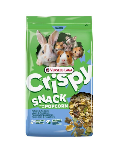 VERSELE-LAGA Crispy Snack with Popcorn 550g przysmaki z popcornem dla królików i gryzoni