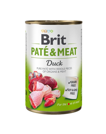 Pate&Meat duck 400 g pasztet z kaczką dla psa