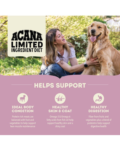 ACANA Grass-Fed Lamb Sucha karma dla psa 6 kg