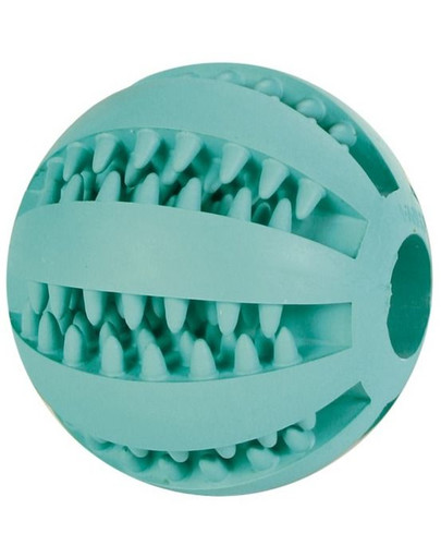 TRIXIE denta fun mintyfresh baseball 7 cm - Balle dentaire parfumée à la menthe