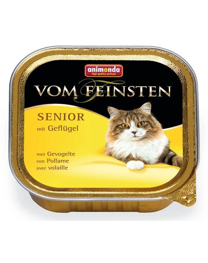 ANIMONDA Vom feinsten senior z drobiem 0.1 kg