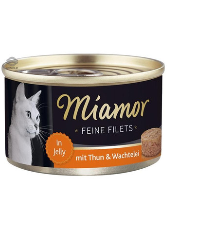 MIAMOR Feine Filets de thon et œuf de caille 100 g