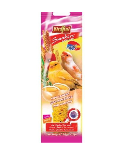 VITAPOL Smakers dla kanarka jajeczny 45 g