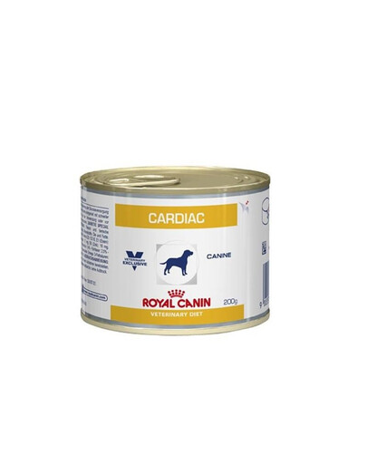 ROYAL CANIN Dog cardiac canine 200 g - Nourriture humide complète pour les chiens adultes souffrant d'insuffisance cardiaque