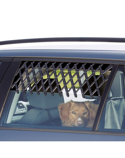TRIXIE Grille d'aération pour fenêtre de voiture - 30x110 cm
