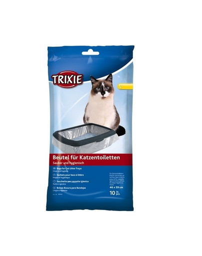 TRIXIE Sacs à litière  L - 10 pièces