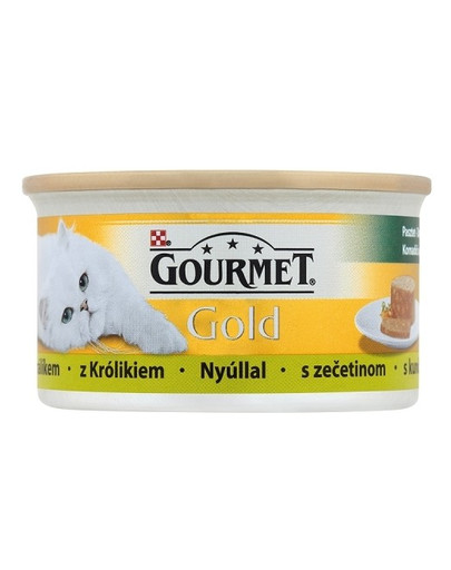 GOURMET Gold Pâtée pou chat au lapin 85 g