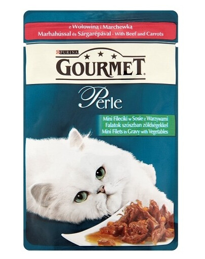 GOURMET Perle bœuf/carotte 85 g