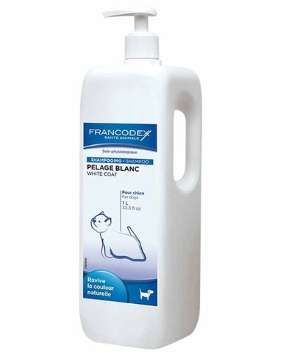 FRANCODEX Shampooing Poil Blanc 1 l