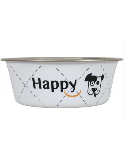 ZOLUX Gamelle pour chat Inox Happy 0,8 l