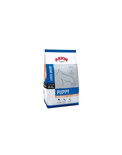 ARION Original Puppy Large Salmon & Rice - Saumon & riz pour chiots de grandes races - 3 kg